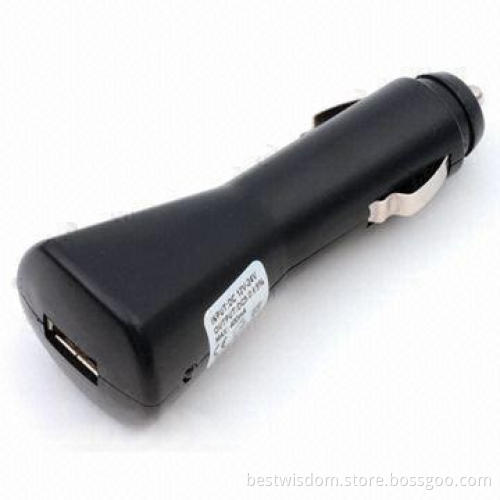 USB Car Charger with 4.2 to 9V DC Output Voltage, 500 to 800mA Charging Rate